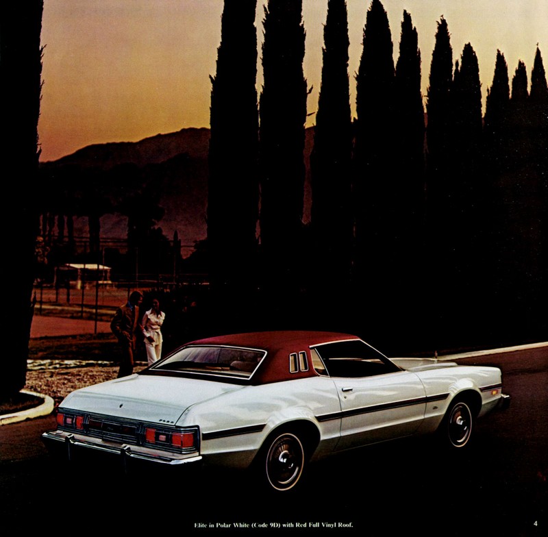 1976 Ford Elite Brochure Page 1